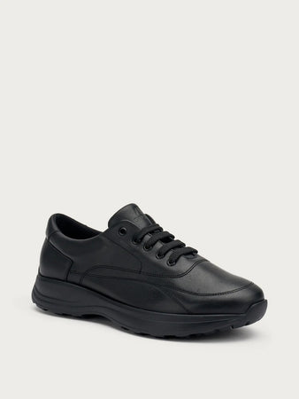 Frau sneakers uomo XL in pelle nero 09L3