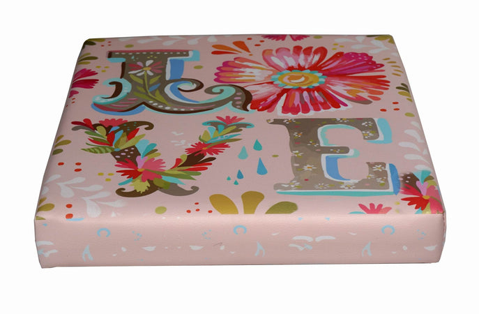 Biscottini Pouf contenitore richiudibile in ecopelle Praticissimo 32x32x32 realizzato