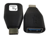 Adattatore Convertitore USB-C&trade Maschio a USB-A Femmina OTG Nero
