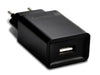 Caricatore Alimentatore USB-A da Muro 5V 2.4A per Smartphone o Tablet