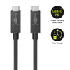 Cavo SuperSpeed USB-C&trade Maschio/USB-C&trade Maschio 100W PD 0.5m Nero