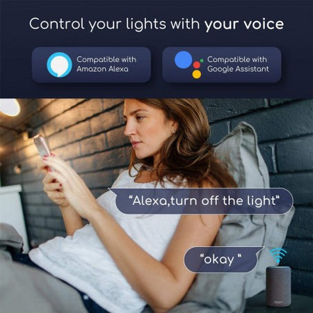 Lampadina Intelligente E27 Ambra Calda 4,9W LED a Filamento Alexa e Google Assistant Classe F, R5137