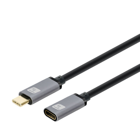 Cavo prolunga USB 3.2 Gen 2 USB-C&trade M/F 1m Nero