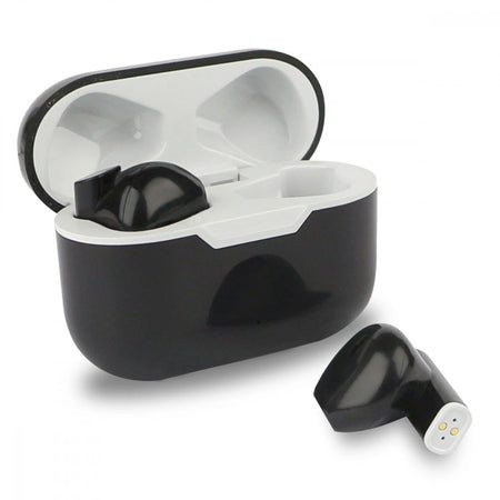 Auricolari Wireless BT V5.1 RIVA con Custodia di Ricarica Nero