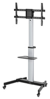 Carrello TV 37''-86'' Multimediale in Alluminio Regolabile in Altezza