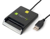 Lettore di Smart Card USB Esterno Nero