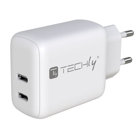 Caricatore Alimentatore 2 porte USB-C&trade da Muro 35W