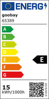 Lampada LED Globo E27 Bianco Caldo 15W, Classe E