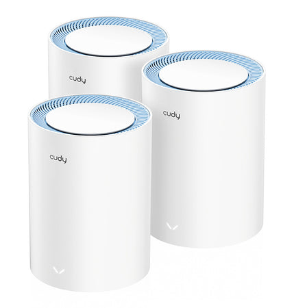 Sistema Wi-Fi Mesh AC1200 Dual Band per Tutta la Casa, M1200 3pz