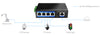 Switch Industriale Gigabit 5 Porte, IG1005