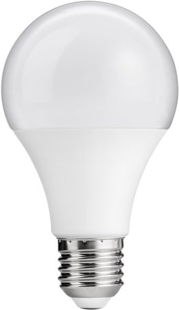 Lampadina LED E27 Bianco Caldo 8.5W Satinata, Classe F