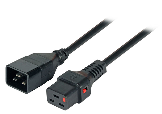 Cavo Prolunga C20 180&deg a C19 180&deg con Blocco IEC 2m