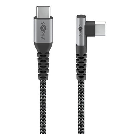 Cavo USB-C&trade Maschio Angolato a USB-C&trade Dritto 2m