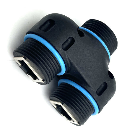 Connettore Adattatore Cat.6 RJ45 1F/2F Configurazione 1:1 Impermeabile IP68