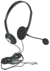 Cuffie Stereo con Microfono e Regolazione del Volume