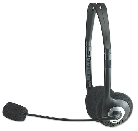 Cuffie Stereo con Microfono e Regolazione del Volume