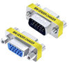 Mini Gender Changer VGA DB 15 poli HD M/F