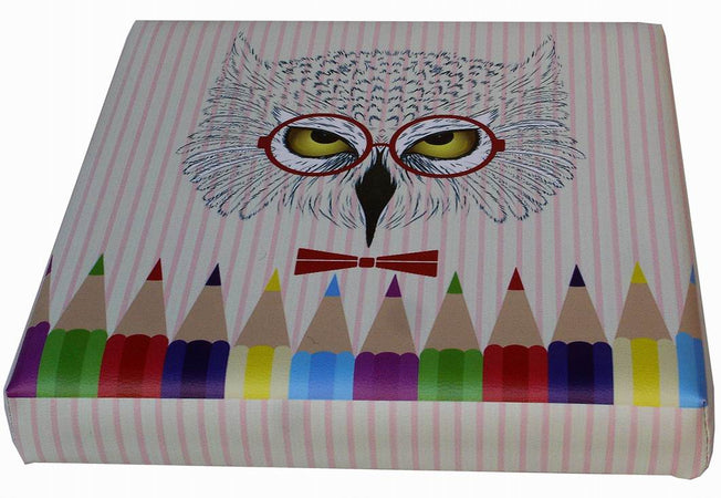 Biscottini Biscottini Pouf Contenitore Richiudibile Ecopelle Quadrato Salvaspazio 32x32x32