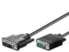 Cavo Monitor DVI-A a VGA M/M 1,8 mt