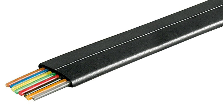Cavo Telefonico Cavo 8 poli 100 m Nero