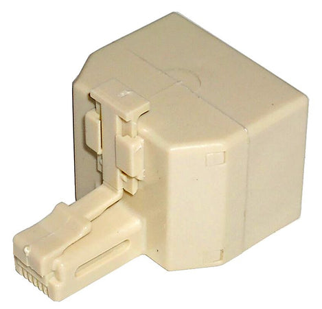 Accoppiatore telefonico duplex 6P6C M a 2x 6P4C F