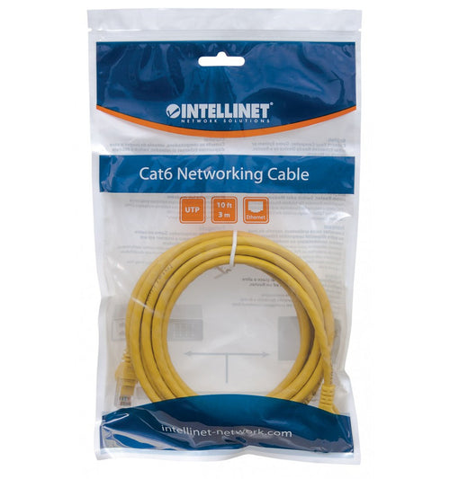 Cavo di rete Patch in Rame Schermato Cat. 5e Giallo F/UTP 15 m