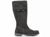 NERO GIARDINI Stivale bambina camoscio grigio