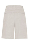 BOMBOOGIE Pantaloncini Bianco da donna