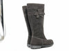 NERO GIARDINI Stivale bambina camoscio grigio
