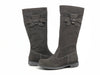NERO GIARDINI Stivale bambina camoscio grigio