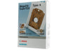 Confezione 4 sacchetti aspirapolvere Bosch 00468265