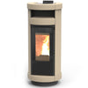 Thermorossi Termostufa a Pellet Dorica Supreme Metalcolor Natural Plus Evo 12,3 kW