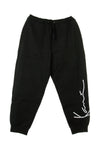 KARL KANI Pantalone Tuta Felpato Uomo Signature Retro Sweatpants Black/white da uomo