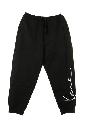 KARL KANI Pantalone Tuta Felpato Uomo Signature Retro Sweatpants Black/white da uomo