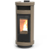 Thermorossi Termostufa a Pellet Dorica Supreme Metalcolor Natural Plus Evo 12,3 kW