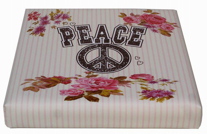 Biscottini Pouf Contenitore Richiudibile Ecopelle Biscottini Sgabello Poggiapiedi 32x32x32