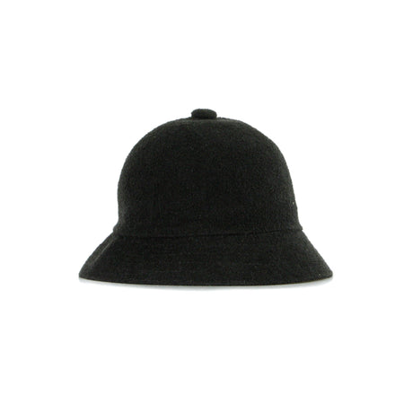 KANGOL Cappello Da Pescatore Uomo Big Logo Casual Black da uomo