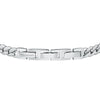 Bracciale MASERATI uomo Iconic acciaio con inserti oro rosa