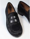 Emanuelle Vee mocassini donna Uma in cavallino black 811 30