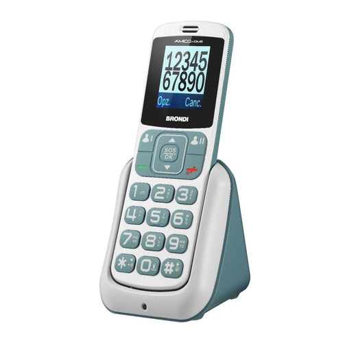 Brondi Amico Home Bianco Telefono di livello base 4,5 cm (1.77) 90 g