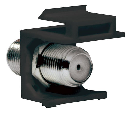 Adattatore Keystone BNC 75 Ohm F/F Nero