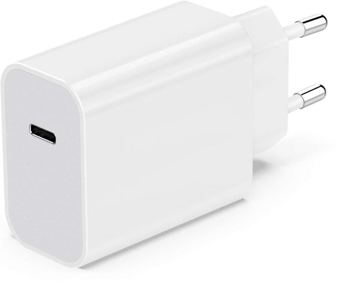 Caricabatterie USB-C&trade 25W Ricarica Rapida Bianco