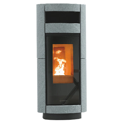 Thermorossi Termostufa a Pellet Dorica Supreme Stone Natural Air Evo 12,3 kW