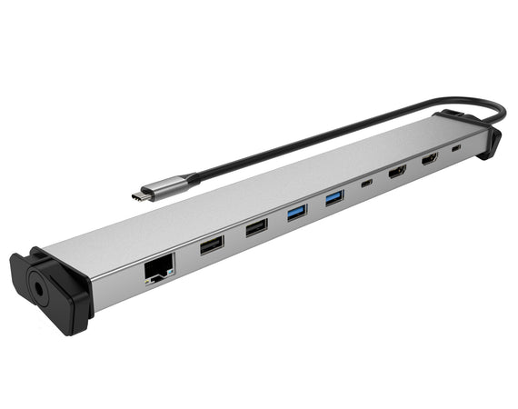 Docking Station 9 in 1 USB-C&trade Hub USB HDMI RJ45
