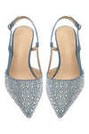 TWENTY FOUR HAITCH Scarpe con Tacco Azzurro da donna