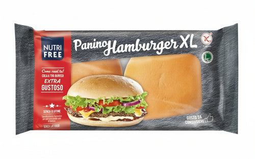 Nutrifree panino hamburger 100 g x 2