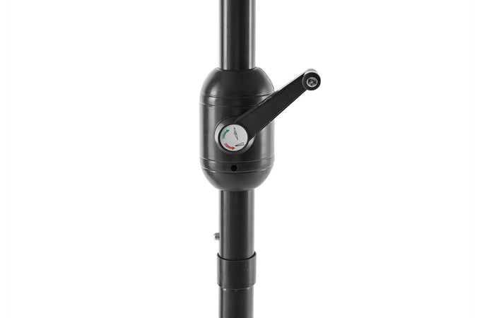 Ombrellone palo centrale "Ombra" in acciaio verniciato a polvere per giardino e balcone Ø 3 mt