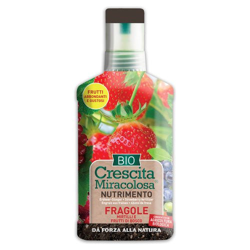 Concime Crescita Miracolosa Fragole Bio 200 ml