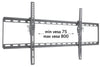 Staffa a Muro Inclinabile TV LED LCD 42-80''