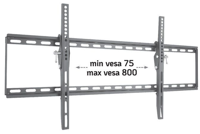 Staffa a Muro Inclinabile TV LED LCD 42-80''